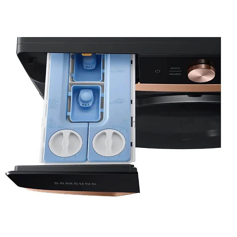 4.6 Cu. Ft. Brushed Black Smart Dial Front Load Washer