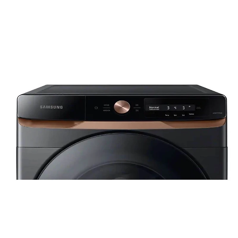 4.6 Cu. Ft. Brushed Black Smart Dial Front Load Washer