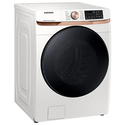 5.0 Cu. Ft. Ivory White Smart Front Load Washer - OPEN BOX