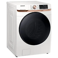 5.0 Cu. Ft. Ivory White Smart Front Load Washer - OPEN BOX