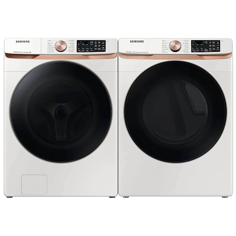 5.0 Cu. Ft. Ivory White Smart Front Load Washer - OPEN BOX