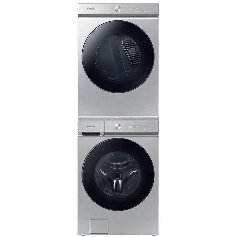 7.6 Cu. Ft. Bespoke Stainless Steel Ultra Capacity Smart Electric Dryer