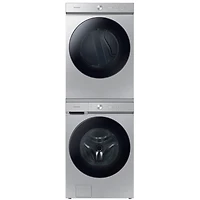 7.6 Cu. Ft. Bespoke Stainless Steel Ultra Capacity Smart Electric Dryer