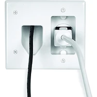 6 Ft In-Wall Power Install And Cord Management Kit - White