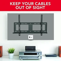 6 Ft In-Wall Power Install And Cord Management Kit - White