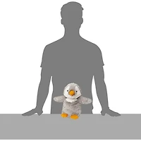 Microwavable French Lavender Scented Plush Gray Penguin