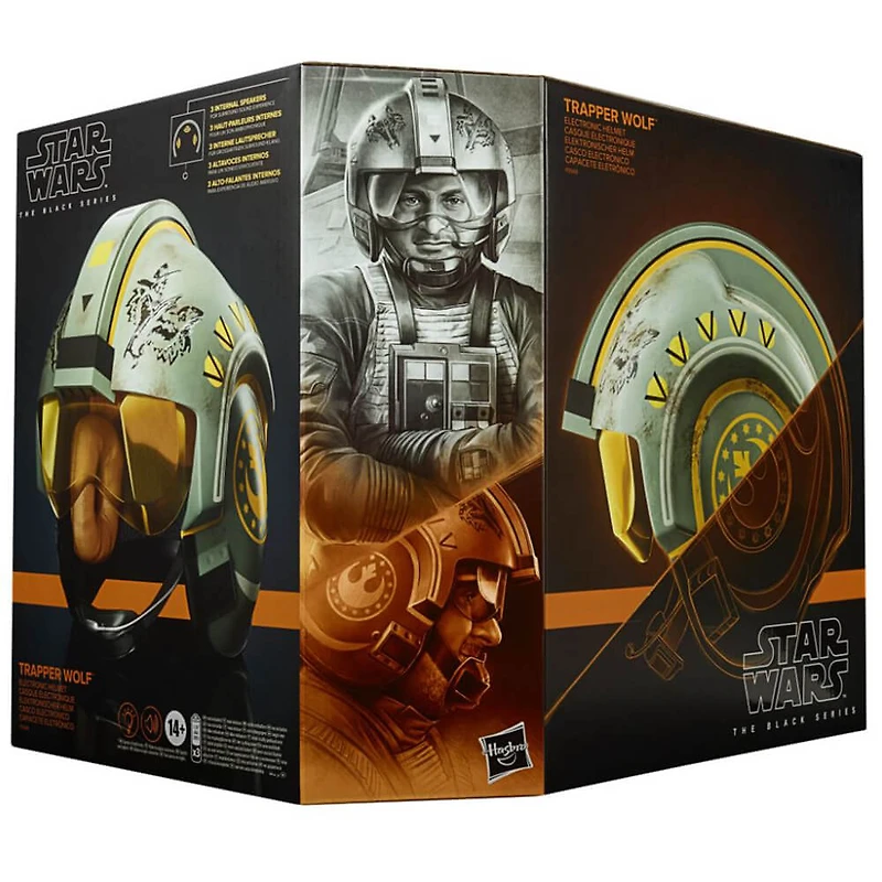 Star Wars The Black Series Trapper Wolf Electronic Helmet - OPEN BOX