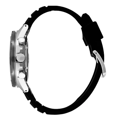 Mens SSB Essentials Series Chronograph Watch - Stainless Steel/Black Dial