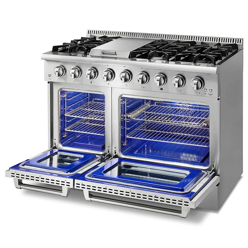 48 inch 6 Burner Freestanding Professional Gas Range