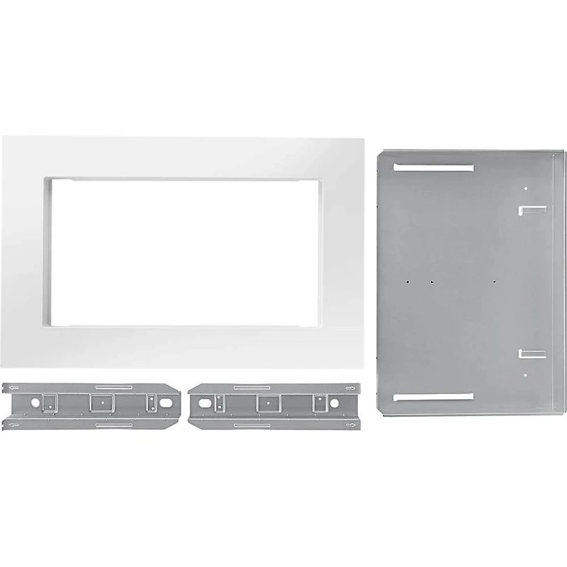 30 inch White Microwave Trim Kit - OPEN BOX