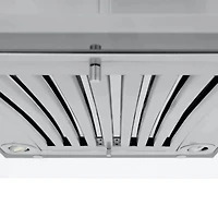 36 inch Stainless Steel And Glass Externally Vented Range Hood