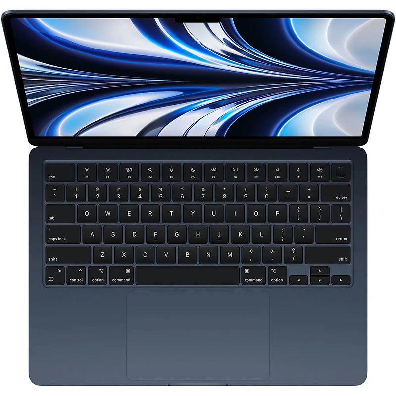 MacBook Air 13.6 inch Laptop - M2 chip - 8GB/256GB SSD (Mid 2022, Midnight) - Recertified