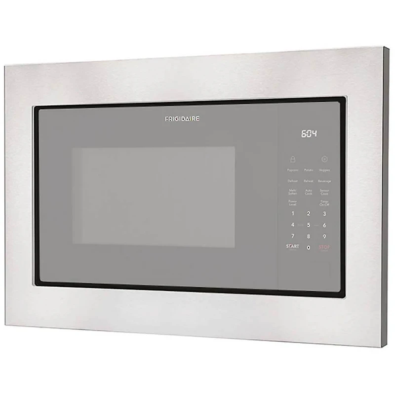 27 inch Stainless Steel Built-In Microwave Trim Kit