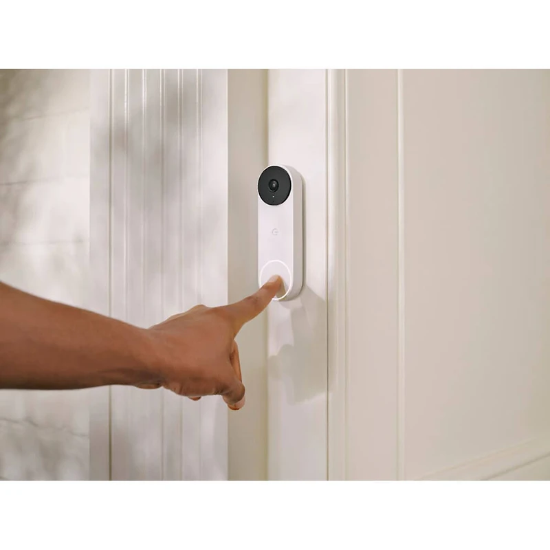 Nest Doorbell Wired Snow (2nd Generation) 
