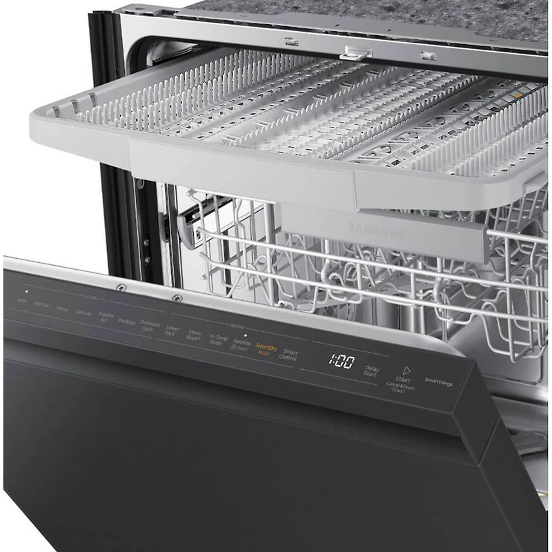 42 dBA Black Stainless Steel Smart Top Control Dishwasher