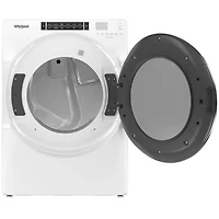 7.4 cu. ft. Front Load gas Dryer with Steam Cycles