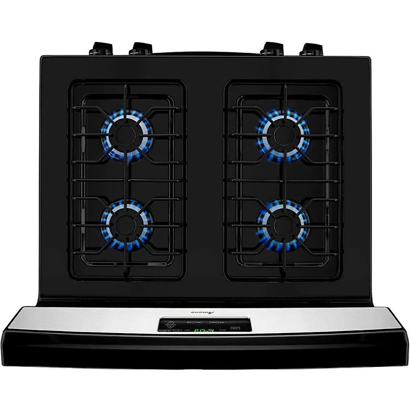 5.1 Cu. Ft. Stainless Steel Freestanding Gas Range - OPEN BOX