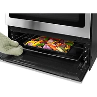 5.1 Cu. Ft. Stainless Steel Freestanding Gas Range - OPEN BOX