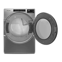 7.4 Cu. Ft. Chrome Shadow Stackable Electric Dryer - OPEN BOX