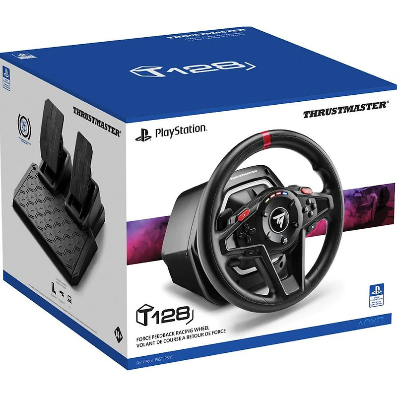 T128 Racing Wheel For Playstation 4, 5 And PC