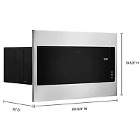 1.1 Cu. Ft. Stainless Steel Built-In Microwave With Standard Trim Kit