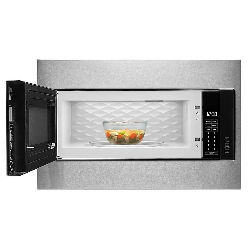 1.1 Cu. Ft. Stainless Steel Built-In Microwave With Standard Trim Kit