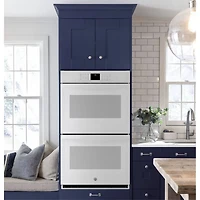 30 inch White Built-In Double Electric Wall Oven