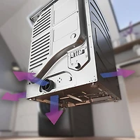 7.8 Cu. Ft. Carbon Graphite Smart Front Load Electric Dryer