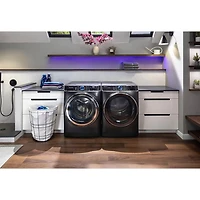 7.8 Cu. Ft. Carbon Graphite Smart Front Load Electric Dryer