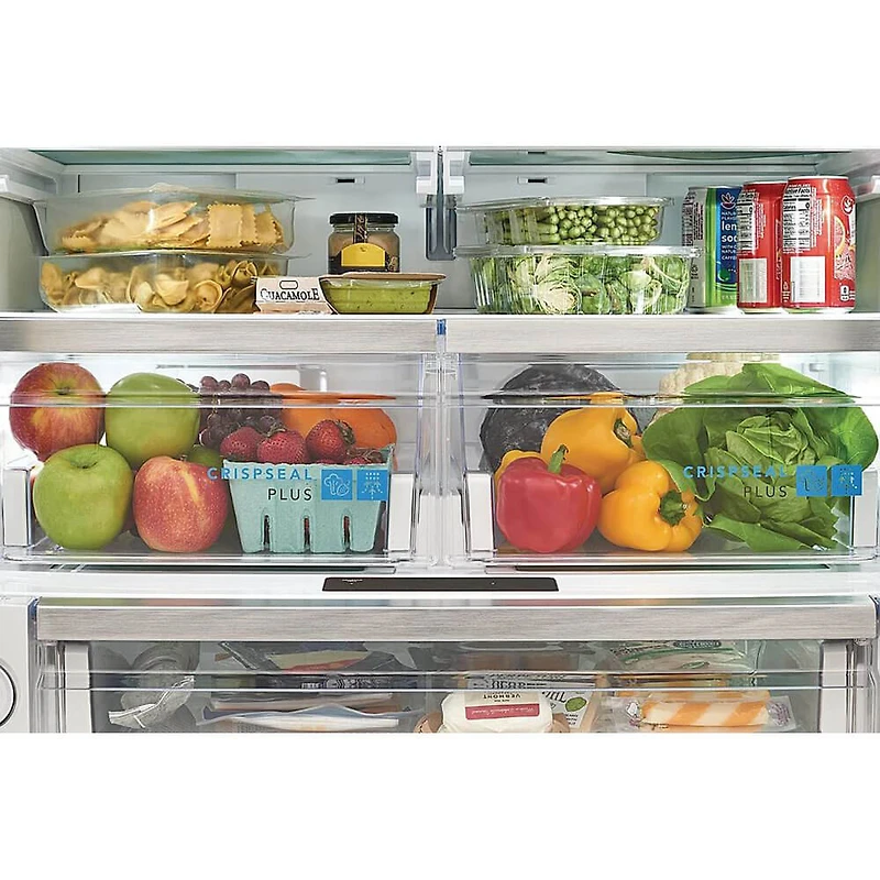 22.6 Cu. Ft. Stainless Steel Counter-Depth French Door Refrigerator