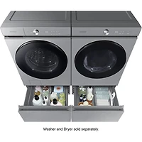 27 inch Laundry Pedestal with Storage Drawer