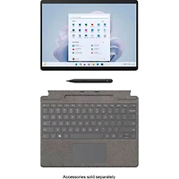 13 inch Surface Pro 9 - Touchscreen - Intel Evo i5 - 8GB/256GB - Platinum - OPEN BOX