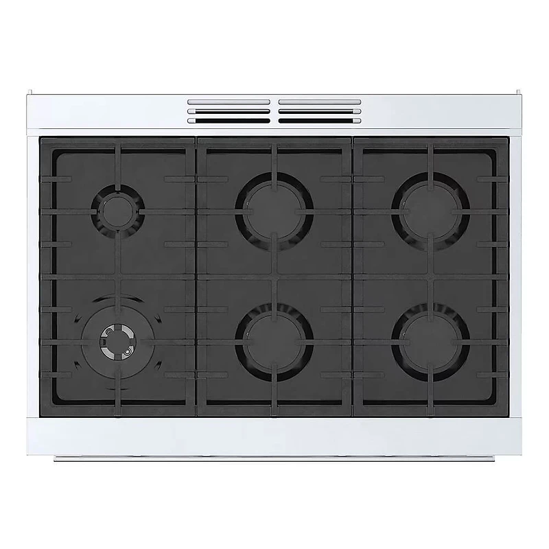3.7 Cu. Ft. 800 Series Stainless Freestanding Dual Fuel Convection Range