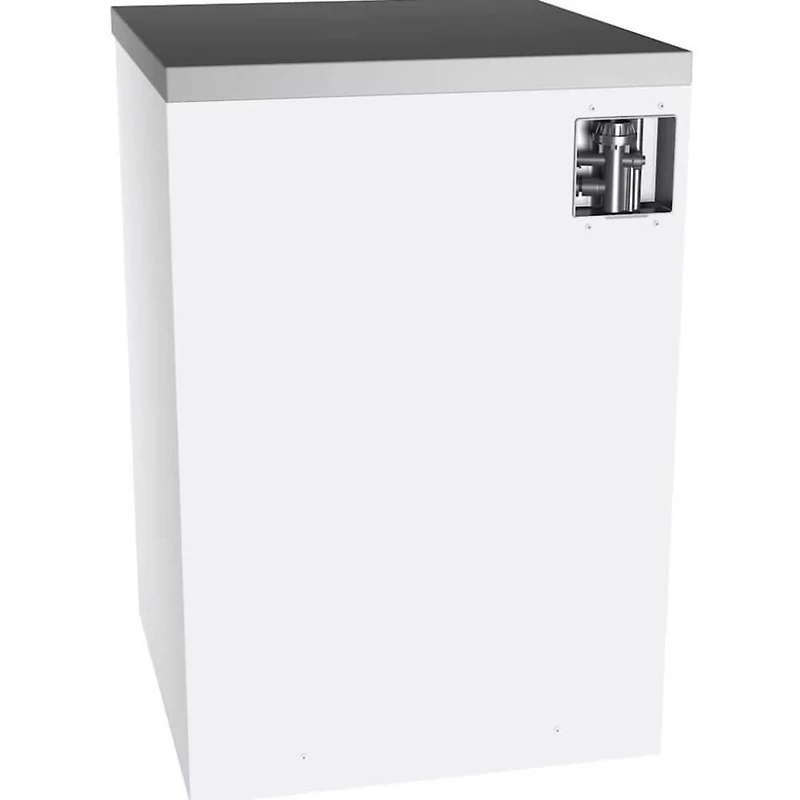 24 inch White Front Load Portable Dishwasher