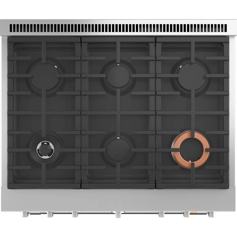 5.75 Cu. Ft. Stainless Steel Freestanding Smart Dual Fuel Range