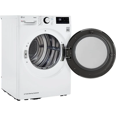 4.2 Cu. Ft. White Stackable Front Load Electric Smart Dryer