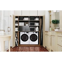 4.2 Cu. Ft. White Stackable Front Load Electric Smart Dryer