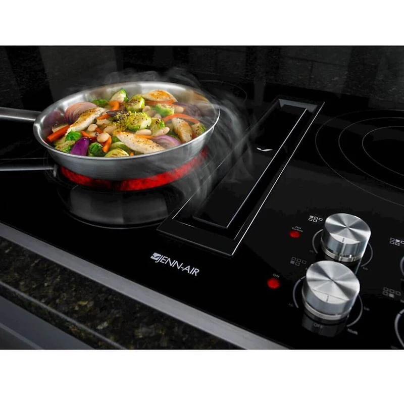 36 inch Black Stainless Steel 5 Burner Built-In Electric Cooktop