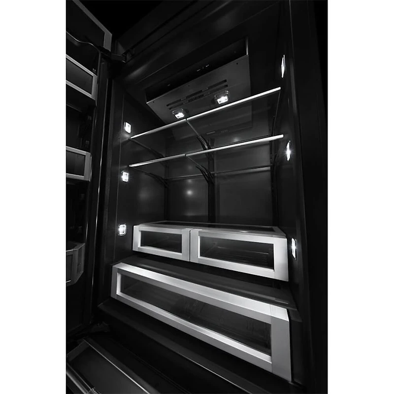 21 Cu. Ft. - 36 inch Panel Ready - Left Hinge - Bottom-Mount Refrigerator