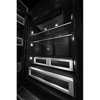 21 Cu. Ft. - 36 inch Panel Ready - Left Hinge - Bottom-Mount Refrigerator