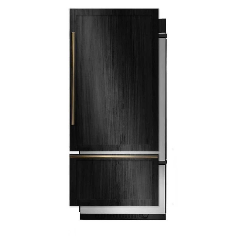 21 Cu. Ft. - 36 inch Panel Ready - Right Hinge - Bottom-Mount Refrigerator