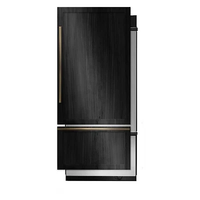 21 Cu. Ft. - 36 inch Panel Ready - Right Hinge - Bottom-Mount Refrigerator