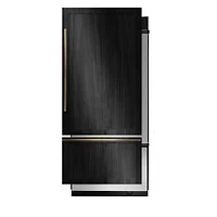 21 Cu. Ft. - 36 inch Panel Ready - Right Hinge - Bottom-Mount Refrigerator