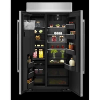 25.5 Cu. Ft. Stainless Steel Side-By-Side Counter Depth Refrigerator