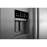 25.5 Cu. Ft. Stainless Steel Side-By-Side Counter Depth Refrigerator