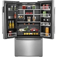 23.8 Cu. Ft. Stainless Steel French Door Counter Depth Refrigerator