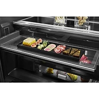 23.8 Cu. Ft. Stainless Steel French Door Counter Depth Refrigerator