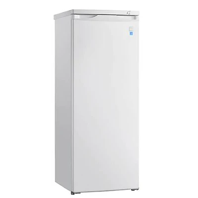 5.8 Cu. Ft. White Upright Freezer - OPEN BOX