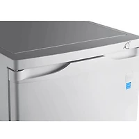 5.8 Cu. Ft. White Upright Freezer - OPEN BOX