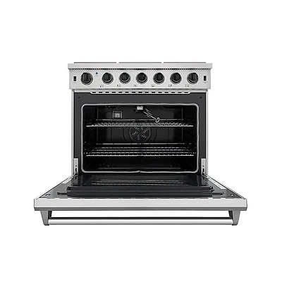 6.0 Cu. Ft. Stainless Steel Freestanding Gas Range